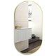 AZARIO Зеркало Viva - GOLD 550х1050 сенсорный выключатель с функцией диммера (LED-00002690) LED-00002690 - фото 352865