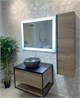 AZARIO Зеркало Норма-2 1000х800 c подсветкой и диммером, сенсор выкл+подогрев (LED-00002297) LED-00002297 - фото 353149