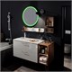 AZARIO Зеркало Perla neo - RGB D770 сенсорный выключатель, мультицвет (LED-00002610) LED-00002610 - фото 353418