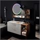 AZARIO Зеркало Perla neo - RGB D770 сенсорный выключатель, мультицвет (LED-00002610) LED-00002610 - фото 353420