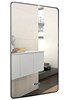 AZARIO Зеркало INCANTO 600х1000 - 3.1 ЖК-часы, подогрев, сенсорный выключатель с функцией диммера (LED-00002539) LED-00002539 - фото 353423