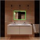 AZARIO Зеркало Livia-RGB 800х600 сенсорный выключатель с функцией диммера, мульти-цвет (LED-00002638) LED-00002638 - фото 353450