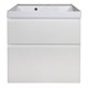 AZARIO Комплект тумба Velluto 60 600х450х660 подвесная, с раковиной Slim 60, белый матовый (CS00088601), цвет белый матовый CS00088601 - фото 353604