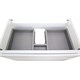 AZARIO Комплект тумба Velluto 80 800х450х660 подвесная, с раковиной Slim 80, белый матовый (CS00088603), цвет белый матовый CS00088603 - фото 353636