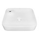 AZARIO Раковина накладная 460x460x100 квадратная, белый глянец (AZ-2181) AZ-2181 - фото 354412 AZARIO Раковина накладная 460x460x100 квадратная, белый глянец (AZ-2181) AZ-2181 - фото 354412