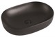 AZARIO Раковина накладная 600х415х135 цвет чёрный матовый (AZ-78326MB) AZ-78326MB - фото 354794