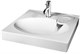 AZARIO Раковина подвесная Elegance 592х59290 литьевой мрамор, белая (CS00078300) CS00078300 - фото 354827