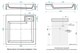 AZARIO Раковина подвесная Slim 600х600х110 литьевой мрамор, белая (CS00078302) CS00078302 - фото 354844