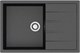AZARIO Кухонная мойка Vision 750x505x218 искусственный мрамор, цвет черный (CS00078339) CS00078339 - фото 354882