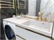 AZARIO Раковина Paola Magenta 1200 R правосторонняя, литьевой мрамор, белый (CS00078452) CS00078452 - фото 354933