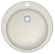 AZARIO Кухонная мойка Vital 507x507x200 искусственный мрамор, цвет Хлопок (CS00079704) CS00079704 - фото 355039