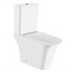 AZARIO Унитаз-компакт  AVERO 660x360х820 напольный, безободковый со смывным механизмом Geberit, бачком и сиденьем микролифт (AZ-1213A-G) AZ-1213A-G - фото 355184