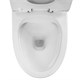 AZARIO Унитаз-моноблок  ANSA 385х695x775 безободковый, в комплекте с сиденьем дюропласт микролифт, белый (AZ-2301) AZ-2301 - фото 355265