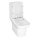 AZARIO Унитаз-компакт  Alba 620х405х805 напольный, безободковый, с сиденьем микролифт (AZ-8323) AZ-8323 - фото 355448