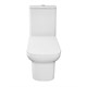 AZARIO Унитаз-компакт  Alba 620х405х805 напольный, безободковый, с сиденьем микролифт (AZ-8323) AZ-8323 - фото 355450