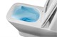 AZARIO Унитаз-компакт  Joy 365х620х805 напольный, безободковый, слив " скрытый Торнадо", с быстросъемным сиденьем микролифт (AZ-2168-UQ3) AZ-2168-UQ3 - фото 355556
