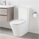 AZARIO Унитаз-компакт  Terra 610х365х835 напольный, безободковый, система смыва "Скрытое торнадо", в комплекте с быстросъемным сиденьем микролифт (AZ-6003-A) AZ-6003-A - фото 355738
