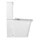 AZARIO Унитаз-компакт  VELISE 355х625x810 напольный, безободковый в комплекте с быстросъемным сиденьем микролифт (AZ-1222A) AZ-1222A - фото 356127