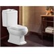 AZARIO Унитаз-компакт  LORETTI 680х430х850 напольный, в комплекте с сиденьем полипропилен микролифт (AZ-239) AZ-239 - фото 356239