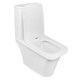 AZARIO Унитаз-компакт  AVERO 660x360х820 напольный, безободковый с бачком и сиденьем микролифт (AZ-3121) AZ-3121 - фото 356305