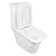 AZARIO Унитаз-компакт  AVERO 660x360х820 напольный, безободковый с бачком и сиденьем микролифт (AZ-3121) AZ-3121 - фото 356306