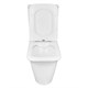 AZARIO Унитаз-компакт  AVERO 660x360х820 напольный, безободковый с бачком и сиденьем микролифт (AZ-3121) AZ-3121 - фото 356307