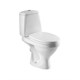 AZARIO Унитаз-компакт  Trend 655х350х770 напольный, с бачком и сиденьем микролифт (AZ2018-P) AZ-2018-P - фото 356523