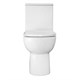 AZARIO Унитаз-компакт  Ambra 645x370x815 напольный, безободковый, в комплекте сиденьем микролифт (AZ-848) AZ-848 - фото 356584