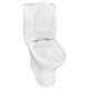 AZARIO Унитаз-компакт  Mist 385х610х800 напольный, безободковый, с быстросъемным сиденьем микролифт (AZ-45) AZ-45 - фото 356996