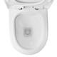AZARIO Унитаз-компакт  Mist 385х610х800 напольный, безободковый, с быстросъемным сиденьем микролифт (AZ-45) AZ-45 - фото 357000