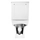 AZARIO Унитаз-компакт  Mist 385х610х800 напольный, безободковый, с быстросъемным сиденьем микролифт (AZ-45) AZ-45 - фото 357004