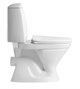 AZARIO Унитаз-компакт  AZ-2037-P 690х345х810 напольный, с быстросъемным сиденьем микролифт, белый (AZ-2037-P) AZ-2037-P - фото 357262