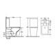AZARIO Унитаз-компакт  LEVANTO 620x380x830 напольный, безободковый в комплекте с бачком и сиденьем микролифт (AZ-1228A) AZ-1228A - фото 357334