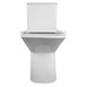 AZARIO Унитаз-компакт  Formal 370х315х790 напольный, безободковый, в комплекте с бачком и сиденьем микролифт (AZ-1353B) AZ-1353B - фото 357357