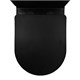 AZARIO Унитаз-компакт  Black Queen 370х605х800 безободковый, с быстросъемным сиденьем микролифт, черный матовый (AZ-8380) AZ-8380 - фото 357404