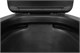 AZARIO Унитаз-компакт  Black Queen 370х605х800 безободковый, с быстросъемным сиденьем микролифт, черный матовый (AZ-8380) AZ-8380 - фото 357405