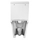 AZARIO  Унитаз-компакт  Flin 365х590х790 напольный, безободковый с быстросъемным сиденьем микролифт (AZ-1363C) AZ-1363C - фото 357444