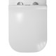 AZARIO Унитаз-компакт  MIRADA S 385х620х920 напольный, безободковый в комплекте с бачком и сиденьем микролифт, белый (AZ-1288A) AZ-1288A - фото 357454