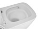 AZARIO Унитаз подвесной  Cascad M 490x345x325 безободковый, система смыва "Скрытое Торнадо", с быстросъемным сиденьем микролифт (AZ-10002) AZ-10002 - фото 357503