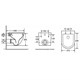 AZARIO Сет 3 в 1 инсталляция Grohe Rapid SL с клавишей смыва + подвесной унитаз Grado c быстросъемным сиденьем микролифт (38772001+AZ-0046N) 38772001+AZ-0046N - фото 358129