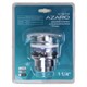 AZARIO Донный клапан для раковины, квадрат, CLIC-CLAC, G 1 1/4, латунь, хром (AZ-106-CHR) AZ-106-CHR - фото 360023