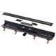 AZARIO Душевой лоток D50 Medium 950 мм, боковой слив, пластиковый, перфорированная решетка, черный (AZ-CH 950/50 MC) AZ-CH 950/50 MC - фото 360723