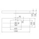 AQUATON Раковина - столешница Ричмонд 1200, белая (1A70583KRD010) 1A70583KRD010 - фото 361168