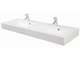 AQUATON Раковина двойная Ричмонд 1500, белая (1A70573KRD010) 1A70573KRD010 - фото 361169