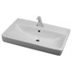 AQUATON Раковина ТИГОДА 80, белая (1WH302084) 1WH302084 - фото 361279
