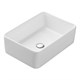 AQUATON Раковина Mila 350х500, белая (732700B000) 732700B000 - фото 361295