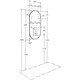 AQUATON Зеркало Альто 50 с подсветкой, сенсорным выключателем (1A256402A1010) 1A256402A1010 - фото 361809