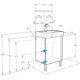 AQUATON Тумба под раковину Кантри 55 напольная, дуб верона (1A257601AHB20) 1A257601AHB20 - фото 361828