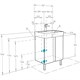 AQUATON Тумба под раковину Кантри 60 напольная, дуб верона (1A257401AHB20) 1A257401AHB20 - фото 361834
