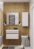 AQUATON Шкаф Подвесной Марти 35 Дуб эндгрейн (1A270203MY010) 1A270203MY010 - фото 362009